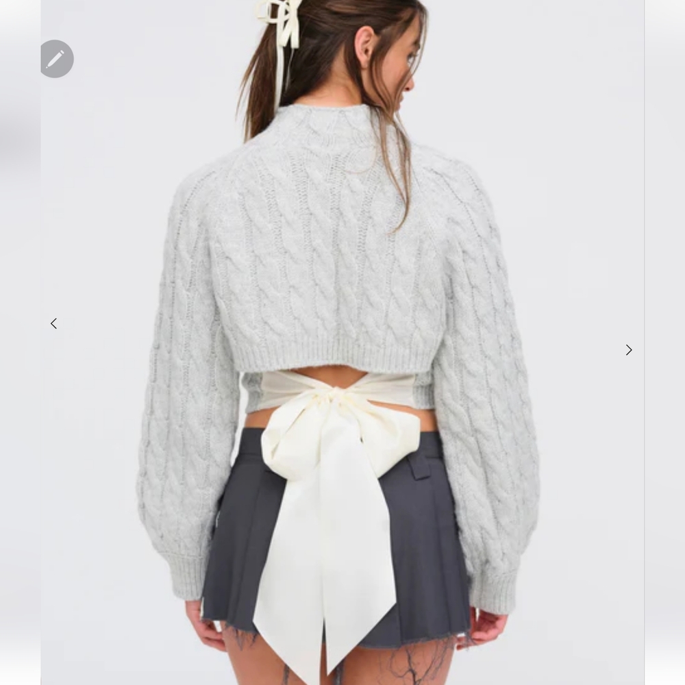 🍋For Love and Lemons Lise Chunky Sweater - Picture 16 of 16
